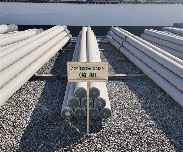 崖州190×12米钢筋混凝土水泥电线杆